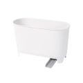 1 Pcs PP Household Kitchen Waste Bucket Strainer Multifunctional Drain Trash Can Storage Box Drain Bucket Sink Food Organization. 