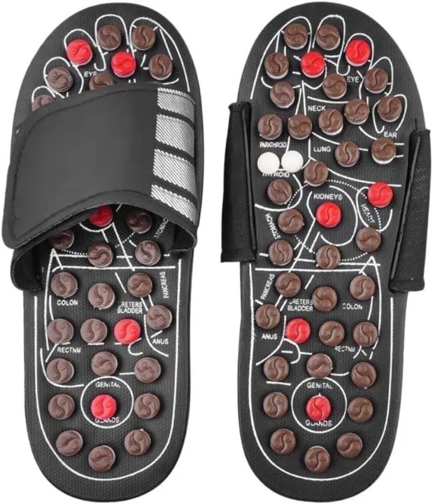 Foot Massage Slippers Acupuncture Therapy Massager Shoes For Foot Acupoint
