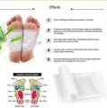 Foot Detox Cleaning Patches Kinoki Foot Purification Pads -10 Pads, Foot Detox Pads Relieve Pain and Improve Sleep, Promote Blood Circulation with 100% Natural Ingredients.. 