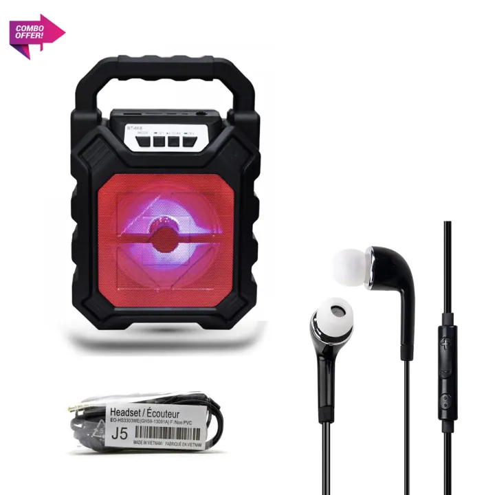 2%20in%201%20Combo%20Offer%20Speaker%20%20BLUETOOTH%20BT-668%20LED%20LIGHT%20PORTABLE%20Speaker%20+%20J5%20Head%20Set%20Earphone%20-%20Image%207