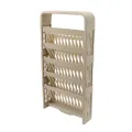Deskside Bookshelf 5 Tier Book Rack Large Compact Sturdy Storage Bookshelf. 