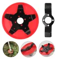 KOGEEK Weeder Plate Blades Lawn Mower Trimmers Heads Parts Brush Cutter Tool Accessories. 