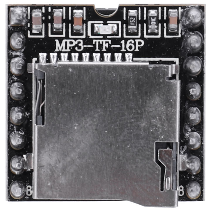 DFPlayer Mini MP3 Player Module V3.0 16P TF U Disk Mini MP3 DF Player ...