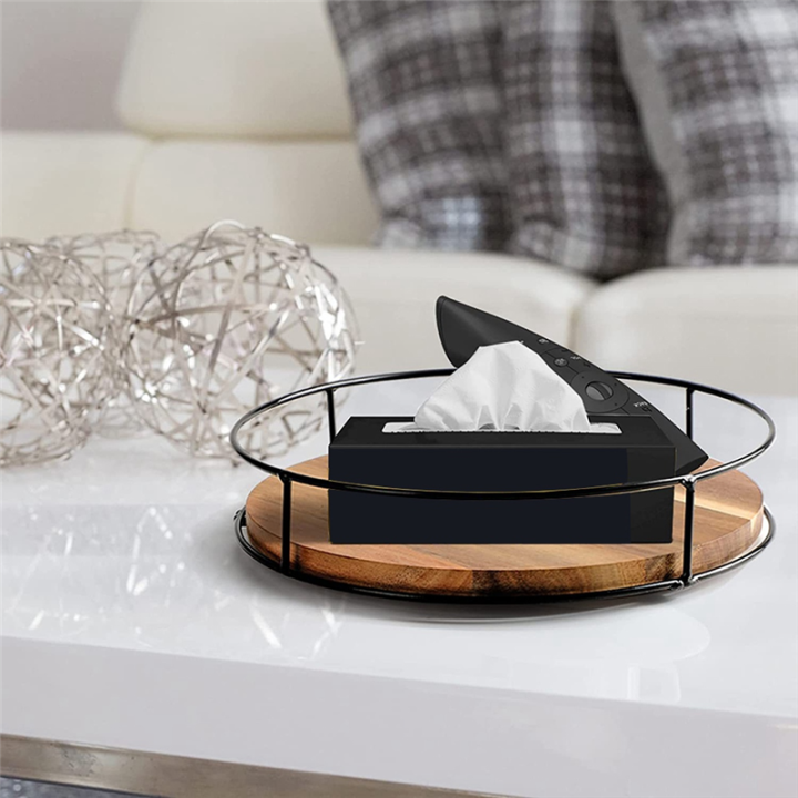 Non-Skid%20Wood%20Turntable%20Organizer%20Storage%20Rack%20for%20Cabinet,%20Pantry,%20Kitchen%20Countertop,%20Refrigerator,%20Spice%20Rack,%20Carbonized%20Black%20-%20Image%204