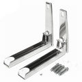 Support Frame Steel Foldable Stretch Shelf Rack Microwave Bracket. 