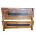 6×5 Teak Box Bed. 