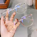 2024 New Retro Round Anti-Blue Light Blue Light Blocking optical Fashion Women anti blue-ray Eye Glasses eyeglasses Frames. 