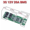 3S 20A Li-ion Lithium Battery 18650 Charger PCB BMS Protection Board 12.6V Cell 59x20x3.4mm Module. 