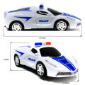 2-In-1 Robot Toy Police Car Transformer Robot With Lights And Sounds. 