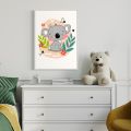 Animal wall art for baby room / kid’s room - picture frames - Koala. 