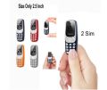 BM10 Mini Bluetooth Phone, GSM Bluetooth Handset Phone Dual Card Dual Standby Mini Mobile Phone Bluetooth Dialer Small Cell Phone Kids Phone Built in Voice Changer. 
