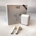 i12 TWS Airpods ( Original ) Wireless Bluetooth Headset Earphone 5.0 Touch Control Earbuds fro All Smart Mobile phone and Tablet. 