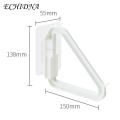 Clothing Rack Holder Space-saving Wall-mounted Clothes Hanger Rack for Laundry Room Organize Dry Garments Efficiently Ideal Dorm Accessory Dorm Room Clothes Hanger Holder. 