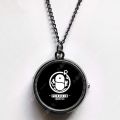 Arknights Flip Cover Timepiece Pocket Watch Rotatable Surface Necklace Style Creative Hanging Watch. 