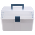 Portable Multifunctional Tool Box Hardware Storage Large Capacity Electrician Maintenance Toolbox Hardware Sorting Box. 