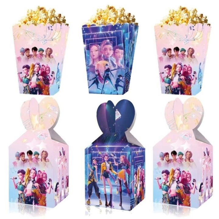 12pcs%20Snacks%20Food%20Tub%20Cardboard%20KPop%20Demon%20Hunters%20Popcorn%20Box%20Eco-Friendly%20Multi-Compartment%20Birthday%20Party%20Decorations%20Food%20Packaging%20Box%20for%20Kids%20Baby%20Shower%20Supplies%20-%20Image%203