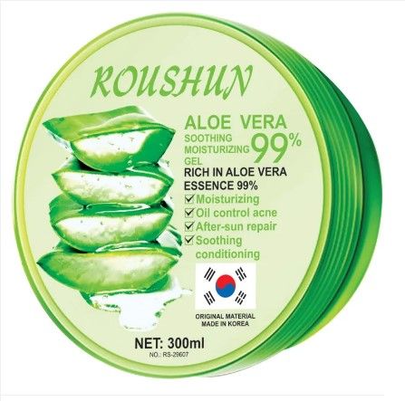 Roushun Soothing Moisture Aloe Vera Gel 99% Originals NATURE REPUBLIC Soothing 300ml Day Cream Acne Treatment Sunscreen Face Cream