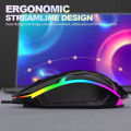 LIMEIDE S1 RGB 7 Color LED 1200DPI Gaming Mouse - 3 Keys Mouse Colorful Lighting Gaming- RGB Mouse. 