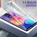 Samsung Galaxy S9 Full Glue Tempered Glass Screen Protector - Black Border. 