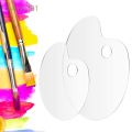 TAYLOR1 Acrylic Clear Paint Tray for Artist Student Painting Palette Palettes Oil Painting Drawing Supplies Non-Stick Watercolor Hand Painted Gouache Pigment Pallet. 