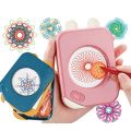 Spirograph Drawing Toys Storage Set Interlocking Gears Wheels Painting Tool Creative Educational Toy for Kids Drawing Supplies. 