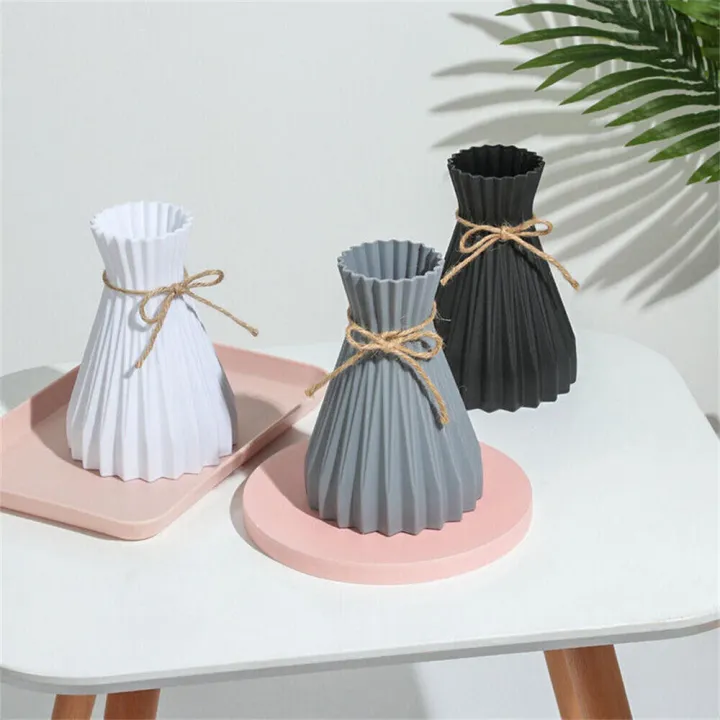 Simplicity%20Vases%20Flower%20Plastic%20Vase%20Wedding%20Home%20Office%20Table%20Decor%20Plastic%20Simplicity%20Flower%20Vase%20Modern%20-%20Image%205