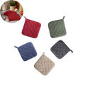 Pot Holders  Cotton Kitchen Everyday Basic Terry Pot Holder Heat Resistant  Pot Holder Hot Pads for Cooking and Baking. 