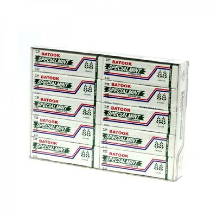 Batook Special Mint Chewing Gum 12.5g (20 Pack) | Daraz.lk