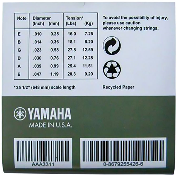 YAMAHA%20STRINGS%20-%20Acoustic%20Guitar%20Strings%20Yamaha%20MN10%20-%20Super%20Light%20Gauge%2010-47%20-%20Image%202