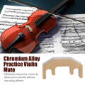 Professional Alloy Practice Violin Mute Musical Instruments Access el. 