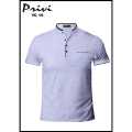 Men's Chinese Collar T-Shirt. 