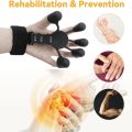 2PCS Finger Gripper Exerciser Guitar Finger Exerciser 6 Resistant Levels Recovery Physical Tools Silicone Grip Strengthener For Patient Wrist Stroke Rehabilitation Equipment. 