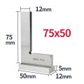 90 Degree Flat Edge Square Ruler Carpentry Square Woodworking Tools Metal Angle Measuring Tool Multi Try Square Gauge Set-Square. 