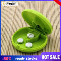 【BestGO】Layer Pill Medicine Crusher Grinder Splitter Tablet Divider Cutter Storage Box. 
