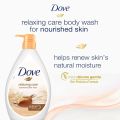 Dove Relaxing Shea Butter Body Wash with Vanilla for Soft Skin, Soothing Scent, 1L REV. 