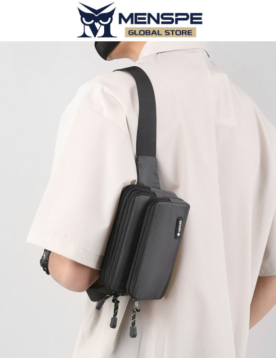 MENSPE%20Waist%20Bag%20/%20Chest%20Bag%20/%20Crossbody%20Chest%20Bag%20/%20Multi-Functional%20Fitness%20Bag%20for%20Men%20Small%20Waist%20Pouch%20Waist%20Bag%20for%20Women%20Unisex%20Mini%20Belt%20Bag%20with%20Adjustable%20Strap%20-%20Image%205