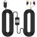 24V 12V To 5V USB Adapter Cable for Dash Cam Hardwire Kit Dashcam Mirror DVR Charger 24 Hours Parking Monitoring CE FCC Approved. 