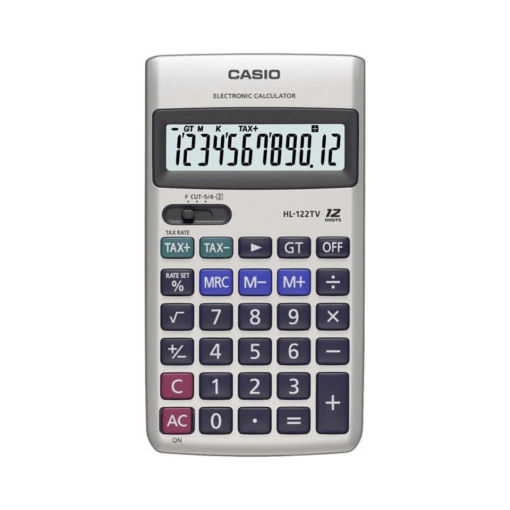 Casio Portable Calculator HL-122TV