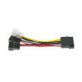 1Pcs 4-Pin Molex to 3-Pin Fan Power Cable Adapter Connector Computer Cooling Fan Cables 12V/5V DC for CPU PC Case Fan. 