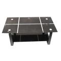 Box Shape Coffee Table - Black. 
