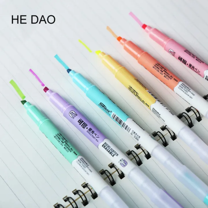 6%20Pcs%20Erasable%20Highlighter%20Pen%20Set%20-%20Highlighter%20Marker%20Pen%20-%20Pastel%20Study%20Supplies%20-%20School%20Office%20Stationary%20-%20Student%20Art%20-%20Double%20Headed%20-%20Image%208