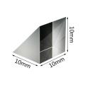 【EleganceEssence】Optical Triangular Prism 10*10*10mm Right Angle Internal Reflection Prisms Mirror Reflective Surface Experiment. 