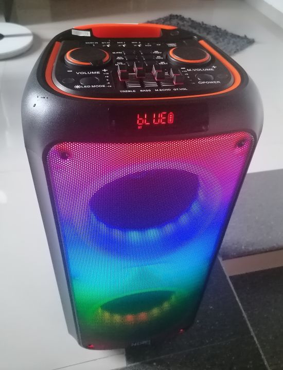 NDR%201095/Karaoke%20Speaker/Party%20Box/Bluetooth/Wireless%20Mic/JBL%20-%20Image%203