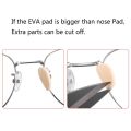 4 Pairs Soft Foam Nose Pads/Non-slip Self Adhesive Eyeglass Pad / EVA Foam Glasses Nose Pads / Nose Pads Suitable for A Variety of Glasses Styles. 