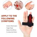 Adjustable Finger Splint Brace Trigger Finger Support Fracture Fix Arthritis Pain Relief Hand Protector Finger Brace Support. 