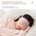 JM 3D Stereoscopic Eye Mask Memory Cotton Sleep Eye Mask Travel Business Trip Nap Shading Eye Mask Eye Cover Patch. 