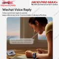 Sutuiying HK10 PRO MAX+ Version2 SmartWatch Origina AI ROBOT AMOLED 4GB ROM 【2025 Version】 G-Sensor ChatGPT NFC Compass GPS 3D Menu Watch for Ios Android. 