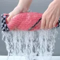Non-stick Oil Wiping Towel Non-linting Hangable coral fleece double-sided rag　ZHIXING. 