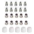 25PCS P80 Plasma Consumables, P80 Plasma Cutter Torch Kits. 