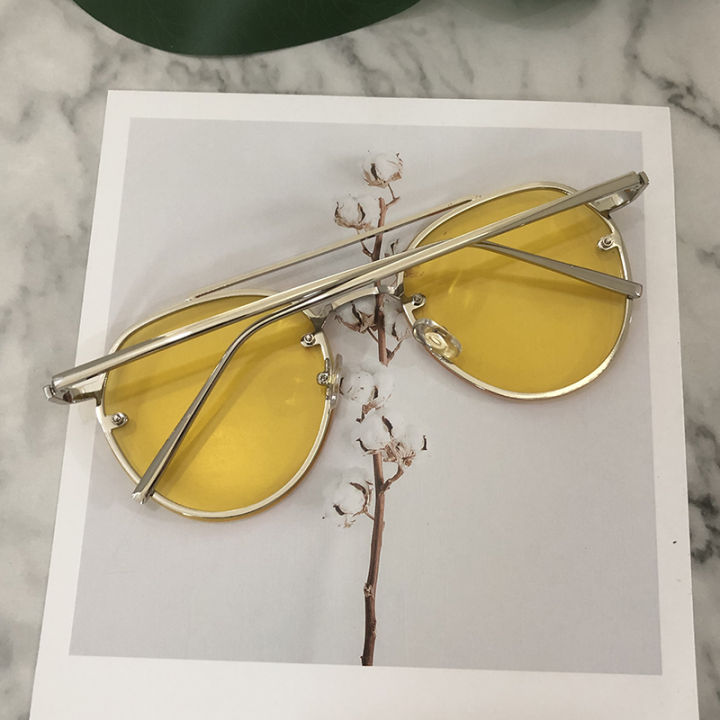 Mirror%20Sunglasses%20Men%20Or%20Women%20OVal%20Brand%20Designer%20Sun%20Glasses%20aviation%20Pink%20Rose%20Gold%20Eyeglasses%20Metal%20Frame%20How%20Sale%20-%20Image%206